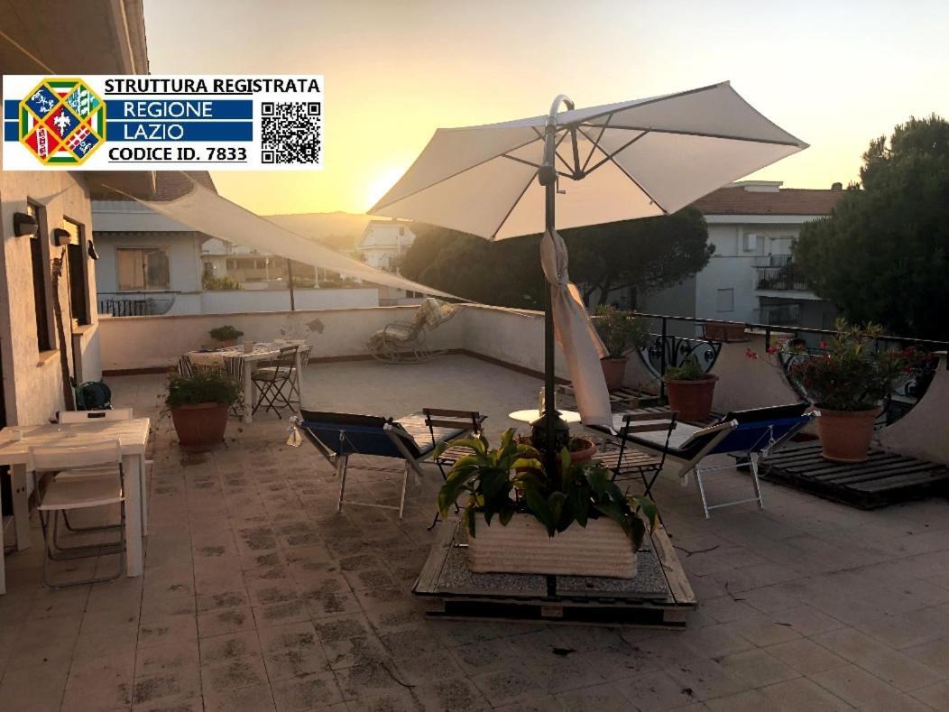 Attico Terramare - Beach & Maxi Terrace & Electricbbq Santa Marinella Eksteriør bilde